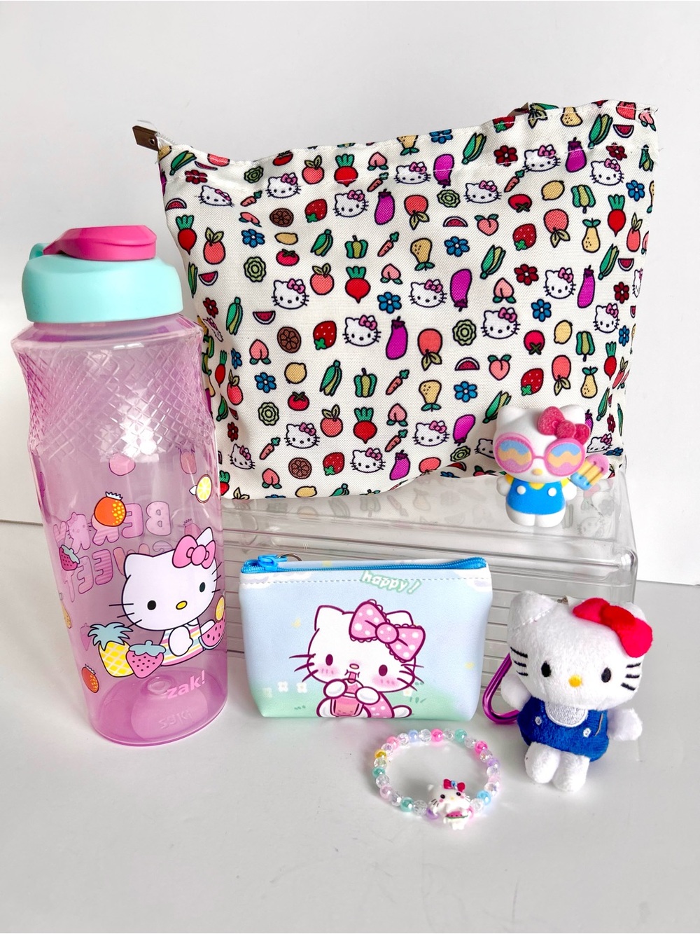 🍒(HK379) Hello Kitty Adorable 6-Piece Tote Bag Bundle! - Picture 13 of 13
